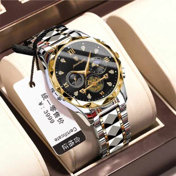 Men’s Luxury Stainless Steel watch.