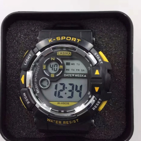 LASIKA W-H9006 Water Resistance/ Waterproof Silicon Digital Watch -8530-2 - Image 5
