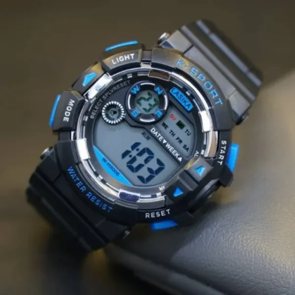 LASIKA W-H9006 Water Resistance/ Waterproof Silicon Digital Watch -8530-2 - Image 2