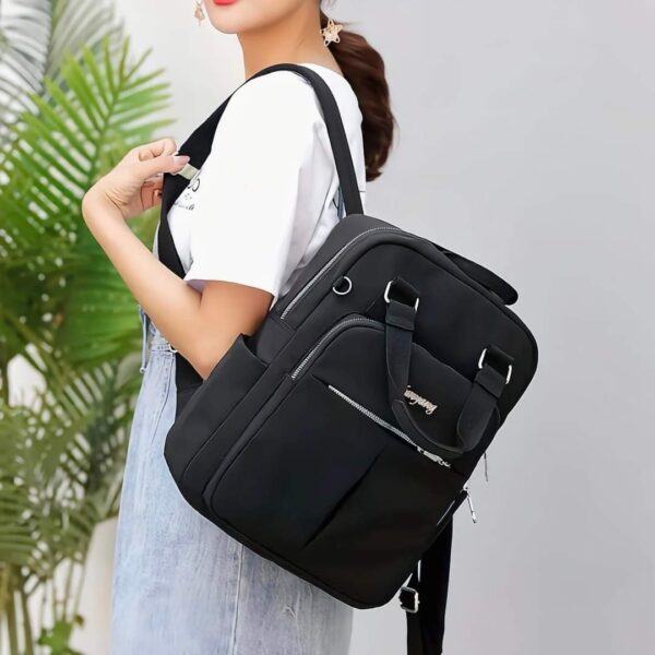 New leisure nylon ladies waterproof CHINA Bagpack -7240-3 - Image 3