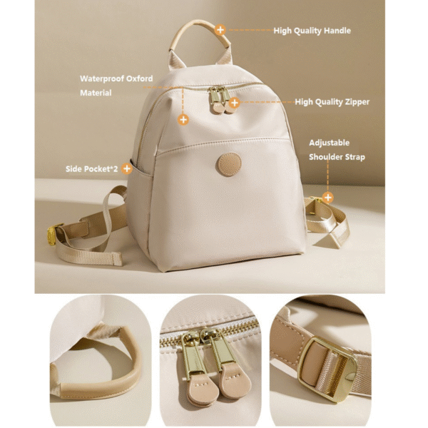 High Quality Soft Nylon Fashion Bag -9192-3 - Image 2
