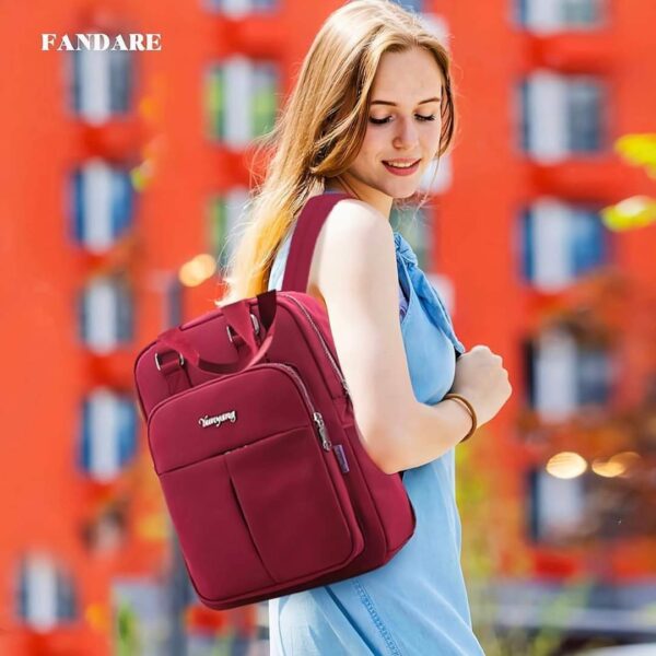 New leisure nylon ladies waterproof CHINA Bagpack -7240-3 - Image 4