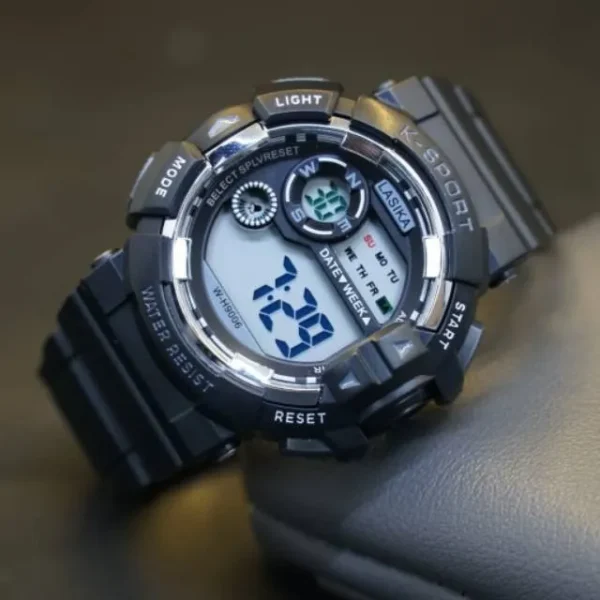LASIKA W-H9006 Water Resistance/ Waterproof Silicon Digital Watch -8530-2 - Image 4
