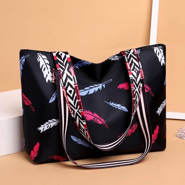 Trendy Ladies Handbags green color -9118-2 - Image 3