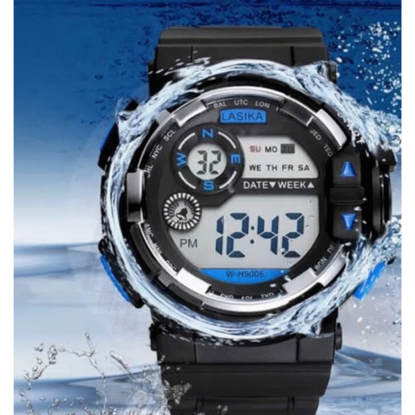 LASIKA W-H9006 Water Resistance/ Waterproof Silicon Digital Watch -8530-2