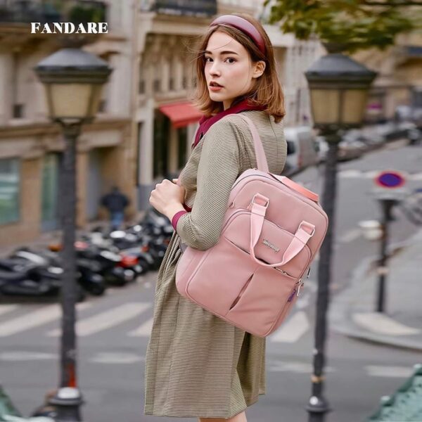 New leisure nylon ladies waterproof CHINA Bagpack -7240-3 - Image 2